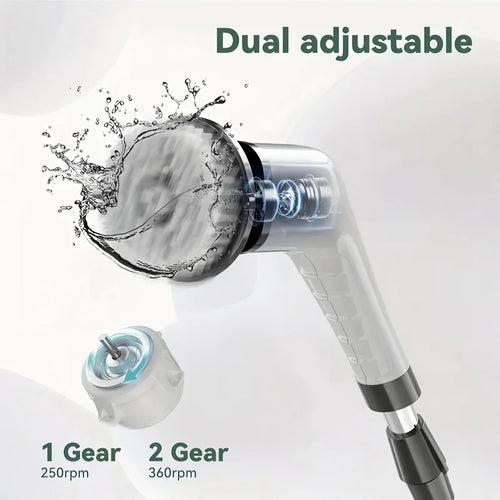 Pristine Spin Scrubber Brush Heads